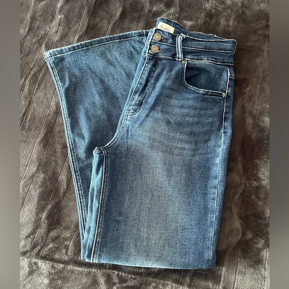 KanCan Wide/Straight Leg Jeans